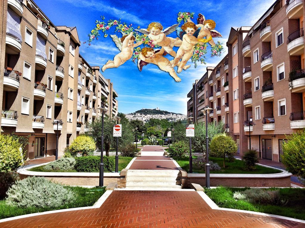 Assisi Casa Degli Angeli Apartment Стая снимка
